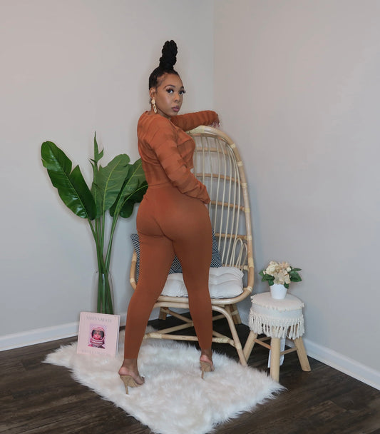 Can You Keep Up Cropped Sweater Set