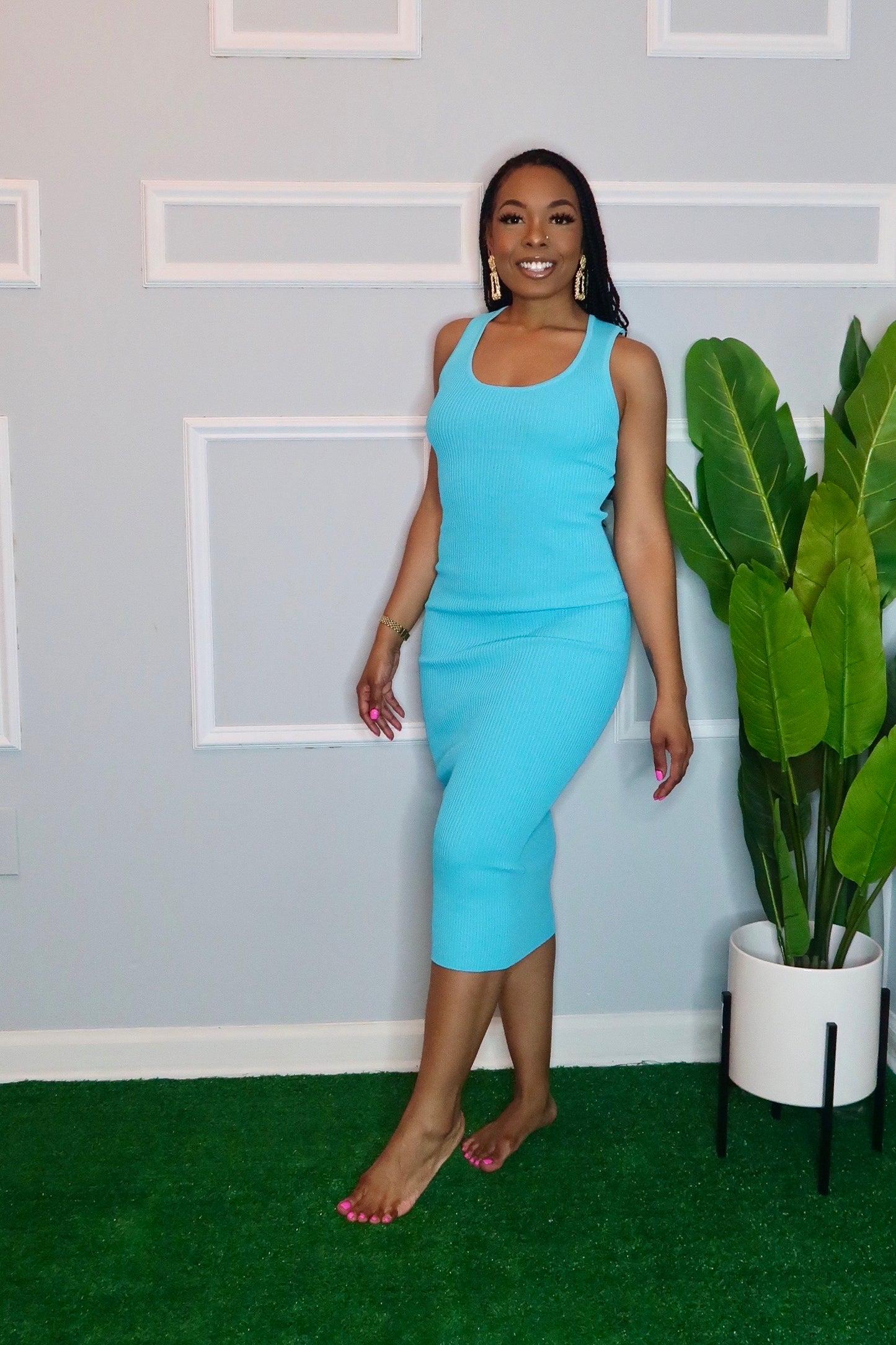 Back and Better Midi Dress