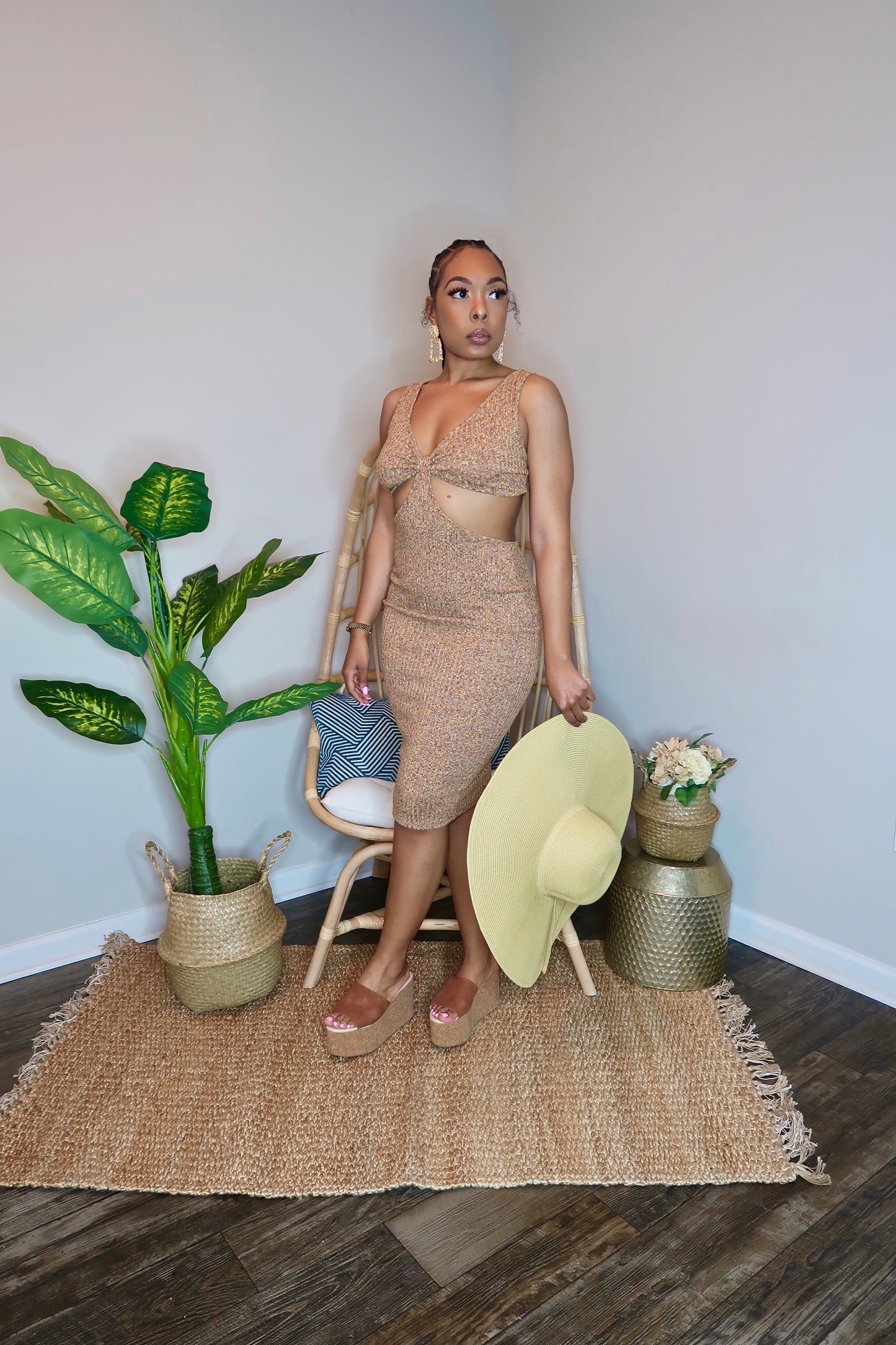 Addicted To Summer Midi Dress