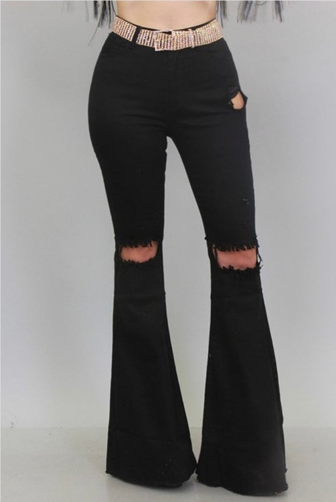 Featuring a classic wide-leg fit and a flattering low waist No stretch denim