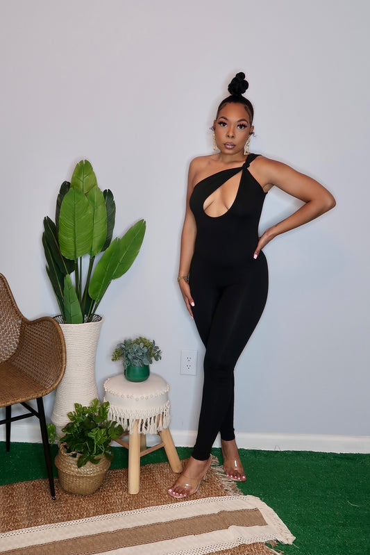 No Games Cutout Jumpsuit