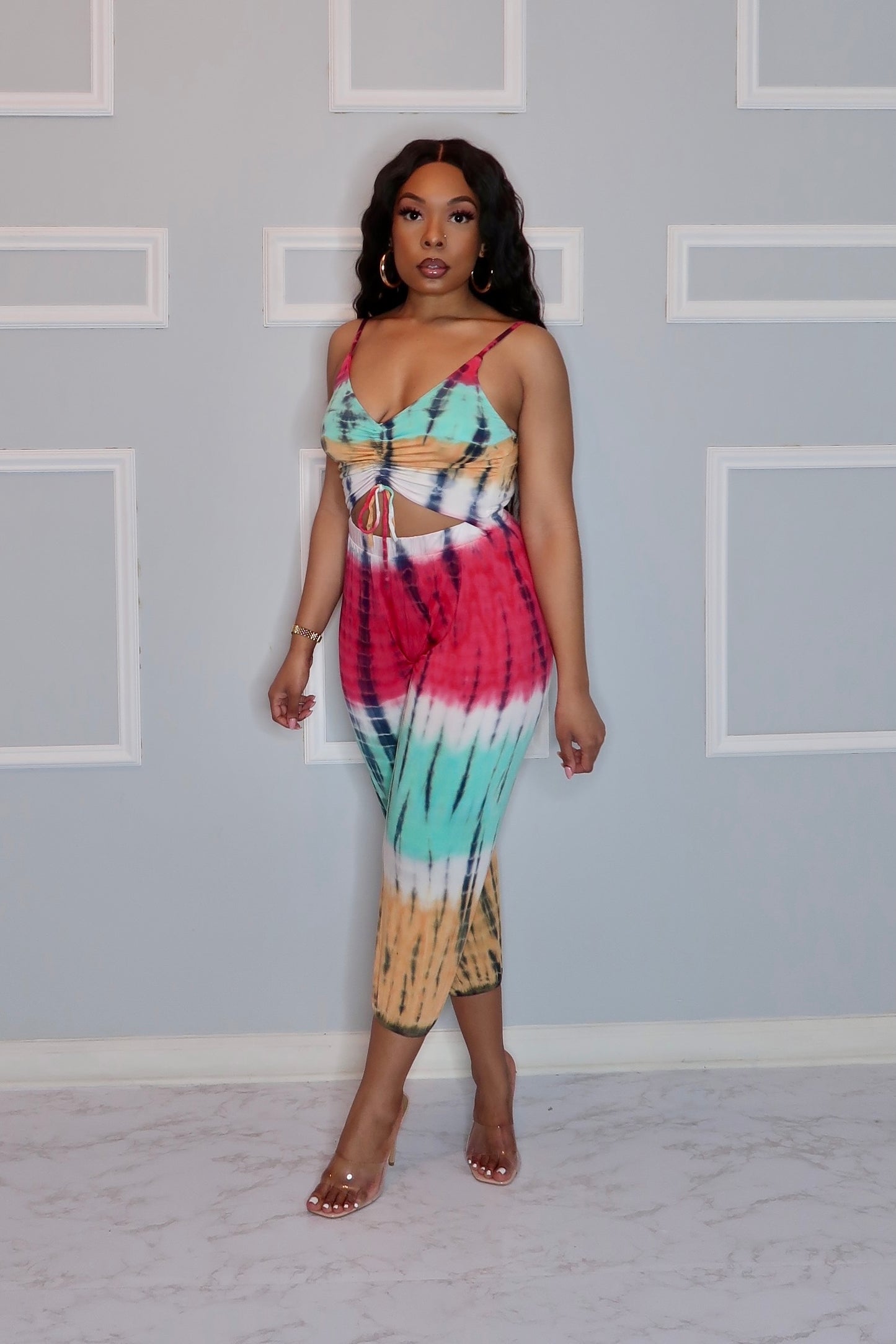 Zhuri Tie Dye Jumpsuit