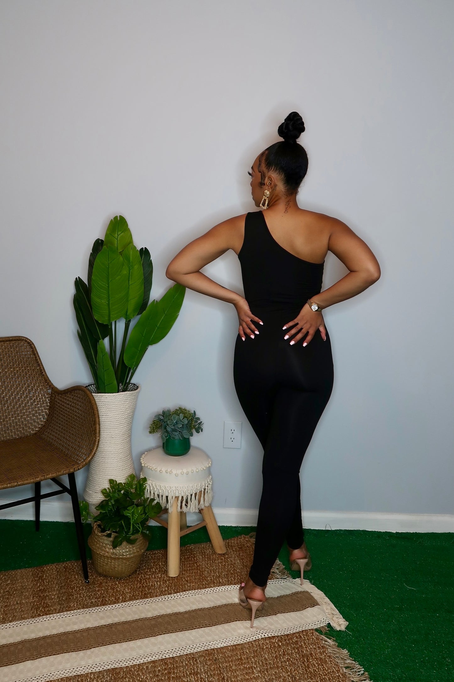 No Games Cutout Jumpsuit